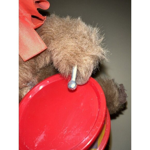 Vintage Carl Original Toy Working Wind Up Bear with Drum - Germany 1950’s 1960’s - Picture 11 of 16
